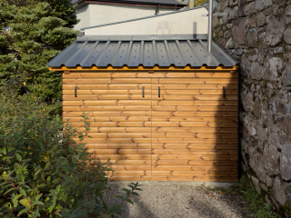 Shown Here in Standard Configuration with Rainscreen Side Panels Installed